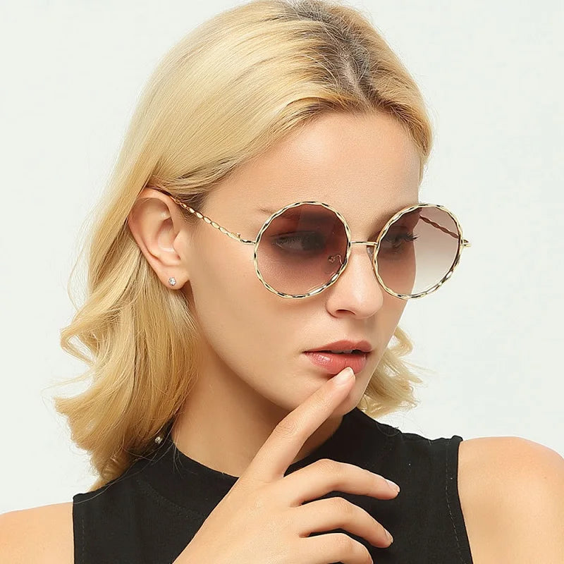 Luxury Round Sunglasses